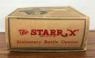 THE STARR X STATIONARY BOTTLE OPENER: VINTAGE PEPSI COLA Soda 8