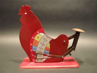 Farm Country Antique Style Chicken Rooster Egg Scale