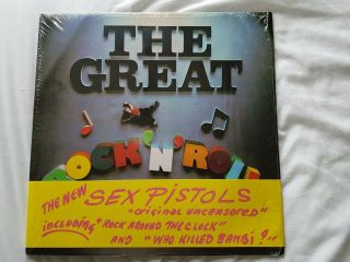 Sex Pistols Great Rock N Roll Swindle Rare French Export With Obi In Shrink