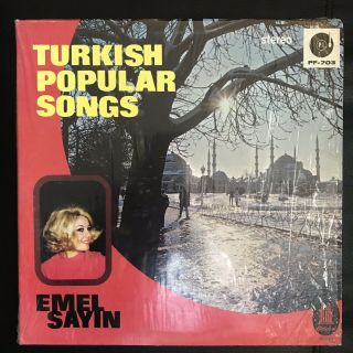 Very Rare Turkish Pop Folk Psych Emel Sayin Popular Songs 71 Shrink Vg,  World