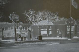 1941 Atlantic Gas Station Negative Berkley,  Rochester,  Ny Large