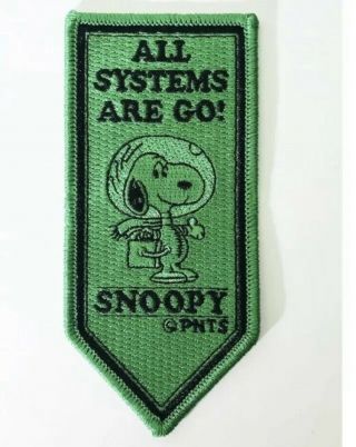 Sdcc 2019 San Diego Exclusive Comic - Con Snoopy Peanuts Green Patch Badge