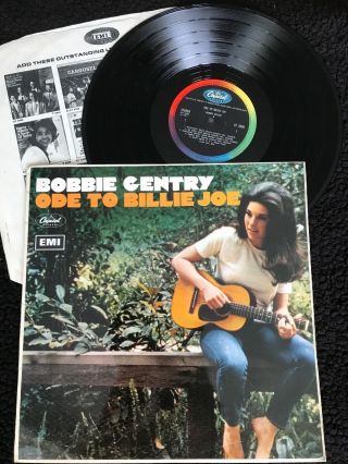 Bobbie Gentry - Ode To Billy Joe Vinyl Lp Uk Capitol St - 2830 1967 1st Press Ex