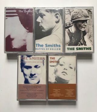 The Smiths - Very Rare Italian Reissue Cassettes Morrissey