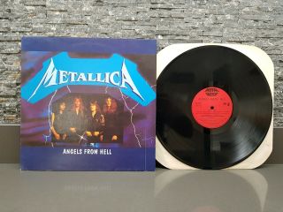 Metallica Angels From Hell Live Unofficial Bootleg Vinyl Album Megadeth Slayer
