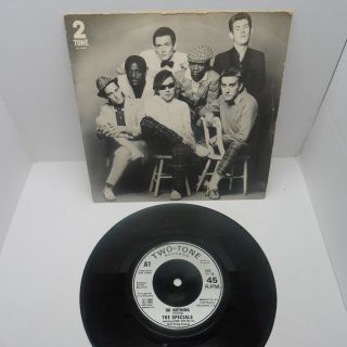The Specials Do Nothing Two Tone Chs Tt16 Vinyl 7 " 45 Single Vg/ex,