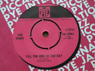 The Kinks - Till The End Of The Day / Where Have All The Good Times Gone - 45rpm
