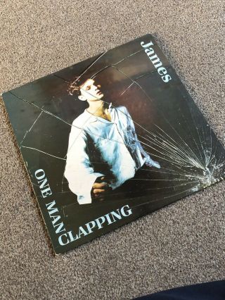James - One Man Clapping - Rare Uk Vinyl Lp,  Inner,  Frame In Ex