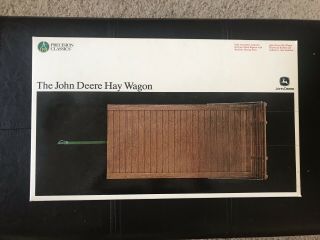 Ertl John Deere Precision Hay Wagon 19 1/16