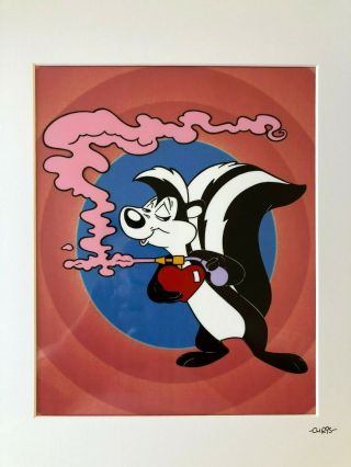 Warner Bros - Looney Tunes - Pepe Le Pew - Perfume - Hand Drawn/hand Painted Cel