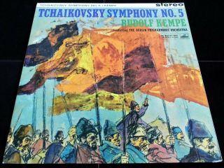 Tchaikovsky: Symphony No.  5 - Rudolf Kempe HMV ASD 379 ED1 LP 2
