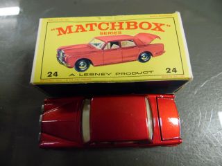 Vintage Lesney Matchbox Series Rolls Royce Silver Shadow 24 England