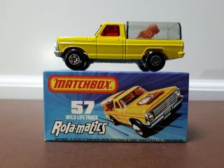 Matchbox Rolamatics Lesney - No.  57 - Wild Life Truck