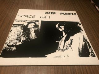 Deep Purple Space Vol 1 Rare Live Hard Rock Alternative Sleeve Lp