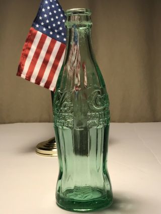 PAT ' D DEC.  25,  1923 Coca - Cola Hobbleskirt Coke Bottle - MENA,  ARK.  Arkansas 2