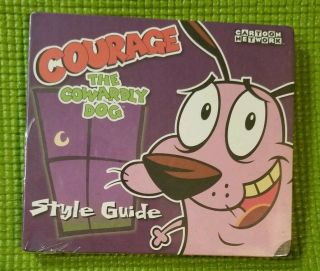 Vintage Cn - Courage The Cowardly Dog Style Guide W/ Digital Assets -