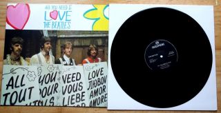 Ex/ex The Beatles All You Need Is Love 12 " Vinyl Disc