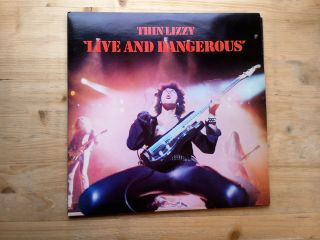 Thin Lizzy Live And Dangerous 1st Press Very Good 2 X Vinyl Record 6641 807
