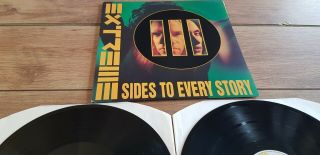 Extreme - Iii Sides To Every Story - Rare 1992 Lp On A &m,  Inner Ex/ex