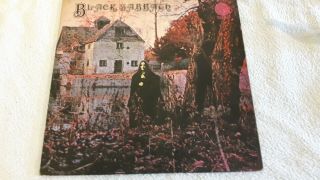 Black Sabbath Vinyl Lp/vertigo Swirl/self Titled Philips Credit/first Press.  1970