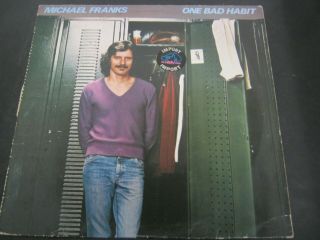 Vinyl Record Album Michael Franks One Bad Habit (175) 53