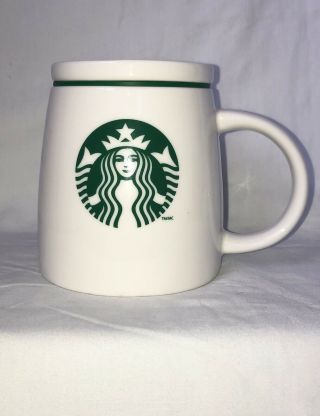 Starbucks Ceramic Travel Mug With Lid 14 Oz Siren Logo
