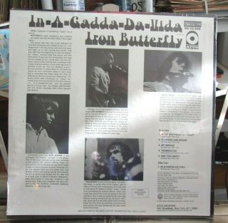 Iron Butterfly - In - A - Gadda - Da - Vida 1968 US 1st Press SD 33 - 250 STILL 2