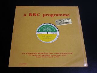 Bbc Transcription Lp - Top Of The Pops Radio Show 298 - 2/70 - Who,  Kinks & More - Nm