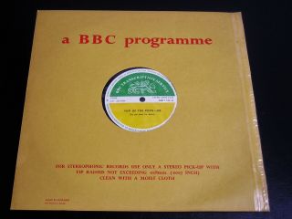 Bbc Transcription Lp - Top Of The Pops Radio Show 322 - 2/71 - Badfinger & More - Nm