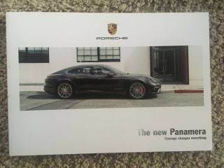 The Porsche Panamera Sales Brochure