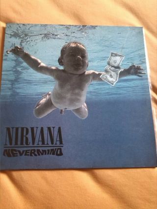 Nirvana Nevermind Lp Black Vinyl Brazil Press Ex,  /ex,