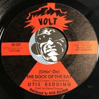 Otis Redding R&b Soul 45 Volt (sittin On) The Dock Of The Bay Sweet Lorene Vg,