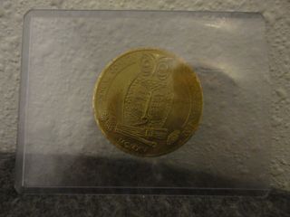 VINTAGE 1915 COCA COLA BOTTLING CO ANNUAL CONVENTION FIFTY DOLLAR COIN - VERY GOOD 2
