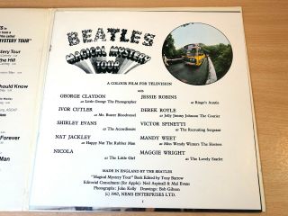 EX/EX - The Beatles/Magical Mystery Tour/1967 Apple LP & Booklet/USA Issue 4