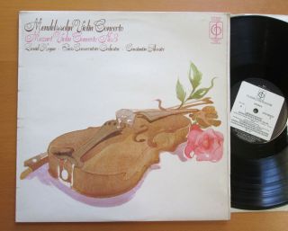 Cfp 40031 Ed1 Leonid Kogan Mendelssohn Mozart Violin Concertos Nm Stereo Lp