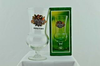 Rainforest Cafe " Boston " Hurricane Glass A Wild Place To Shop And Eat