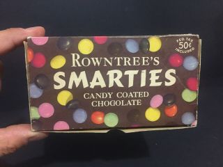 Smarties Chocolate Box Rowntree 