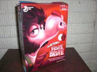 2013 Frute Brute Cereal Box General Mills Monsters Cereals Fruit Brute