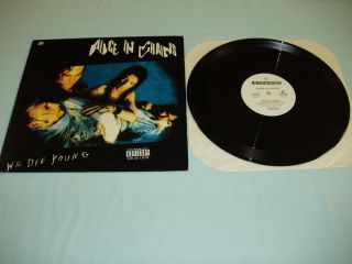 Alice In Chains We Die Young Promo Ep 12 " Vinyl Lp Cas 2095 Pearl Jam Grunge