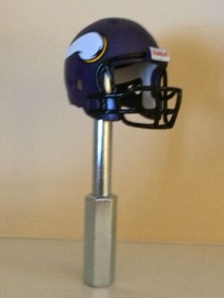 Minnesota Vikings Mini Helmet NFL Beer Tap Handle Football Kegerator Bowl 2