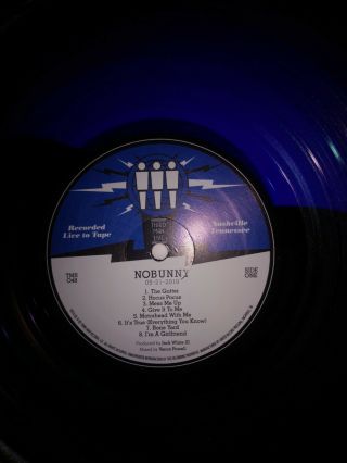 No Bunny Live At Third Man Records,  Limited Edition Black And Blue Vinyl, . 2