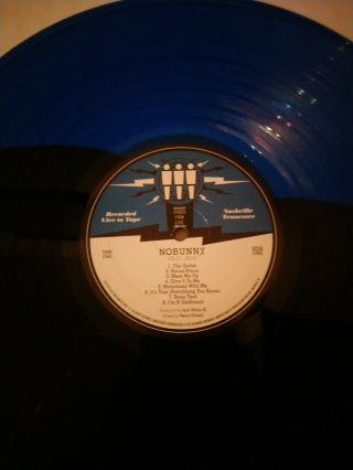 No Bunny Live At Third Man Records,  Limited Edition Black And Blue Vinyl, . 3