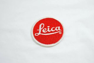 Vintage Collectable Leica Camera Patch