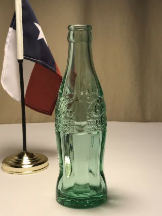 PAT ' D DEC.  25,  1923 Coca - Cola Hobbleskirt Coke Bottle - AUSTIN,  TEX Texas 2