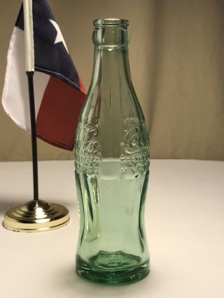 PAT ' D DEC.  25,  1923 Coca - Cola Hobbleskirt Coke Bottle - WICHITA FALLS,  TEX Texas 4