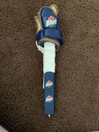 Labatts Blue Hockey Glove Beer Tap Handle,  Rare,  Columbus Blue Jacket