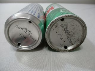 Vintage Japanese 250mL PEPSI and MOUNTAIN DEW Cans / Bottom Punched - Empty 4