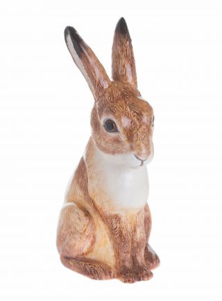 John Beswick Hare Money Box Or Ceramic Rabbit Figurine Approx 23cm High