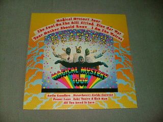The Beatles Magical Mystery Tour Portugal Press On Y&b Parlophone Near