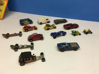 Vintage Hot Wheels REDLINE SHOW OFF,  ZOWEES,  SIZZLER,  JOHNNY LIGHTNING 14 CARS 7